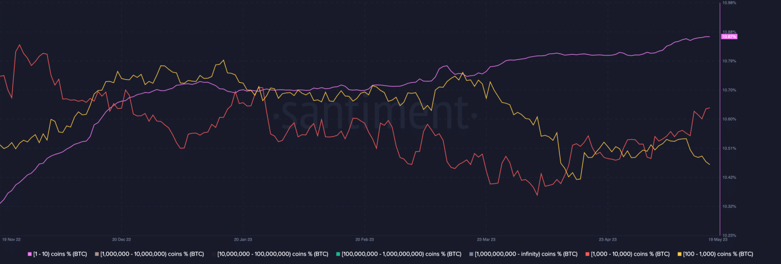 Bitcoin: Sharks, Crabs lag as BTC Shrimps create staggering shift