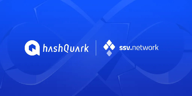 HashQuark Receives Grant from SSV DAO to Develop Liquid Staking Solution for Institutions