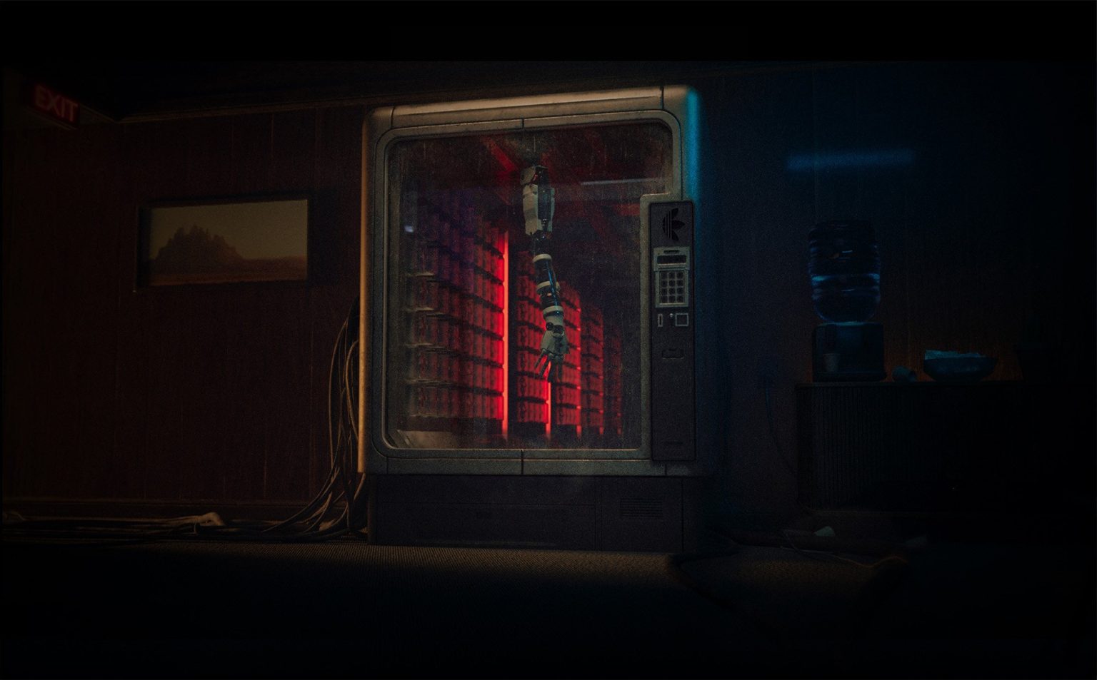 Adidas ALTS Rift Valley Motel Vending Machine Opens on July 4th Still from Adidas Alts
