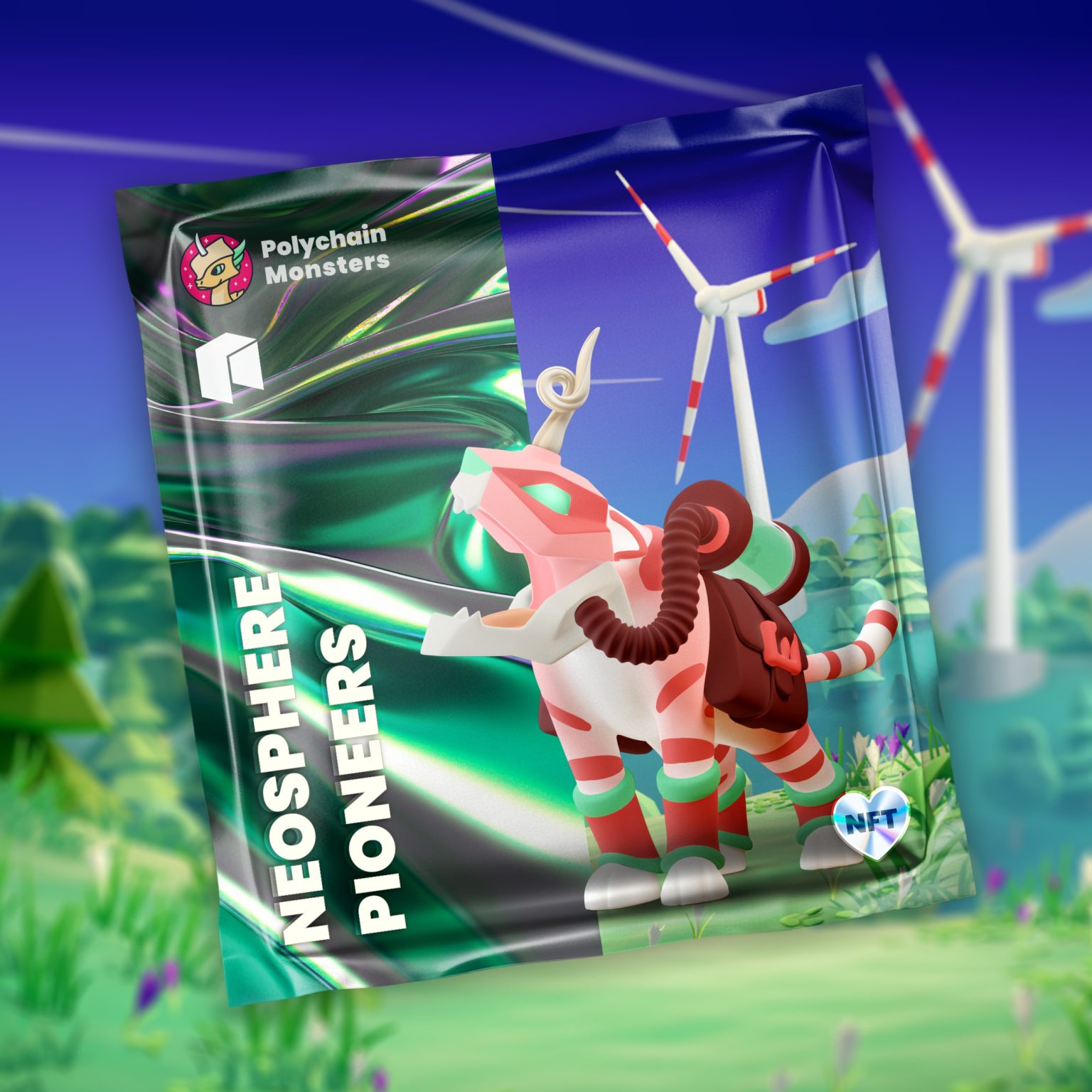 Polychain Monsters launches Neosphere Pioneers Saga booster pack series