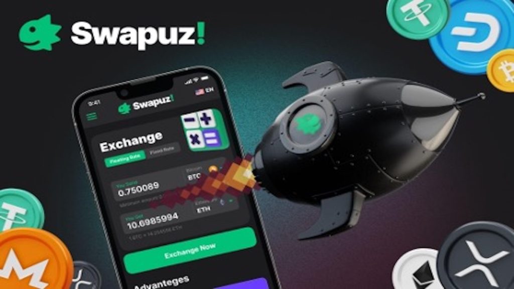 Service with anonymous swaps without KYC in 2023. How Swapuz works