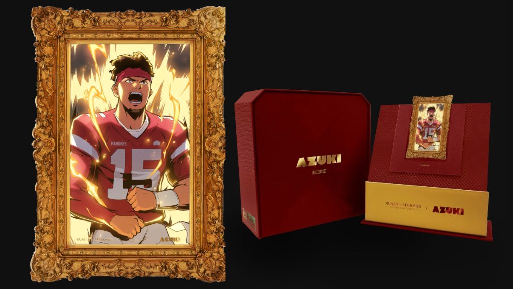 Azuki & NFL’s Patrick Mahomes Unveil Limited Sports Collectibles
