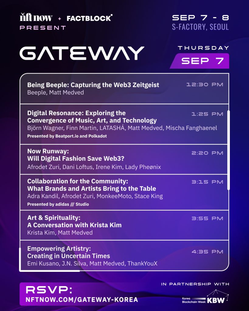 Korea Reveals Speakers & Programming Schedule