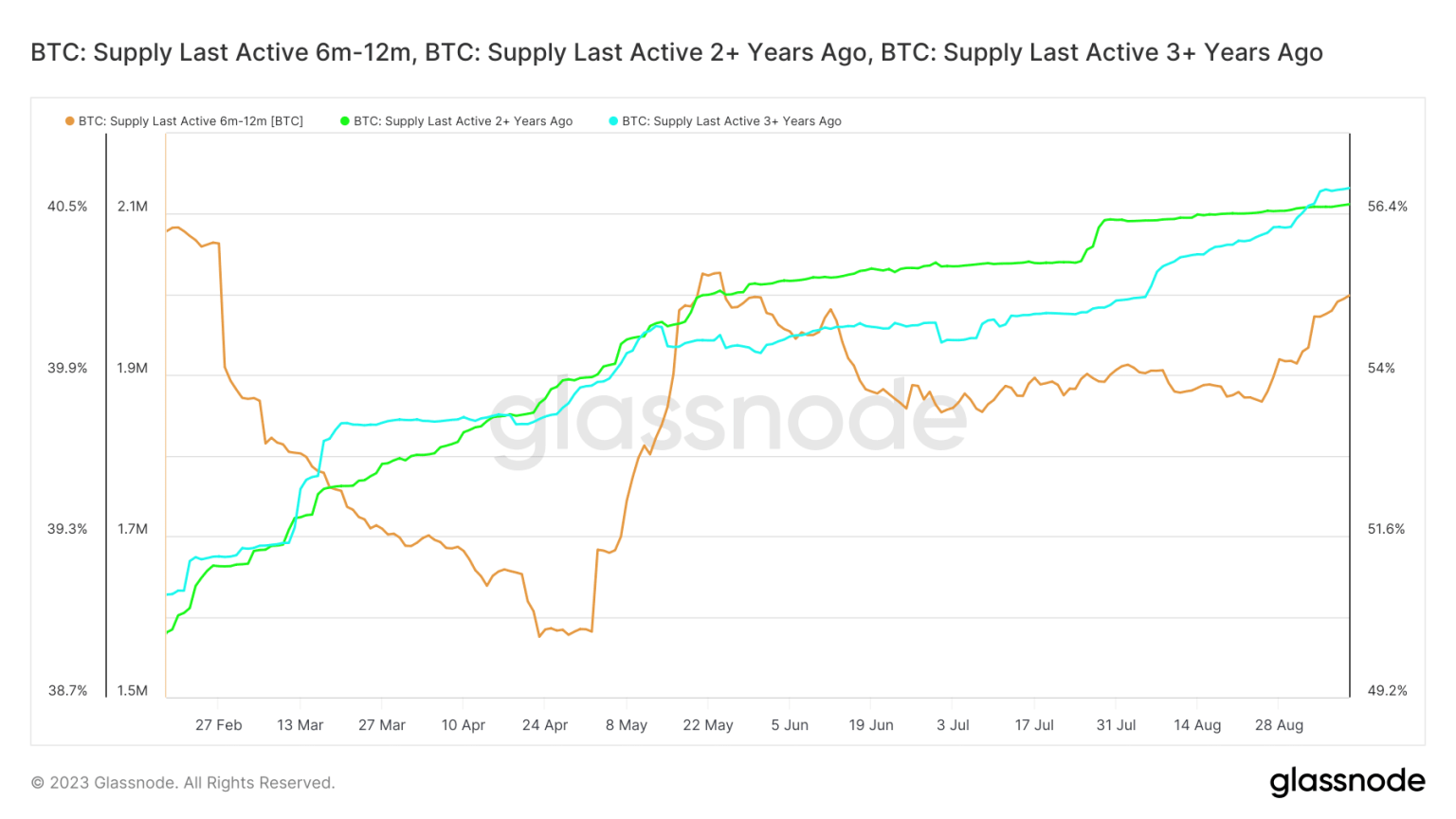 Bitcoin accumulation on the rise as investors go in for the long haul