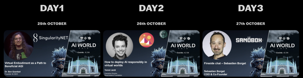 AI World Fair in Decentraland Explores the Future of Artificial Intelligence