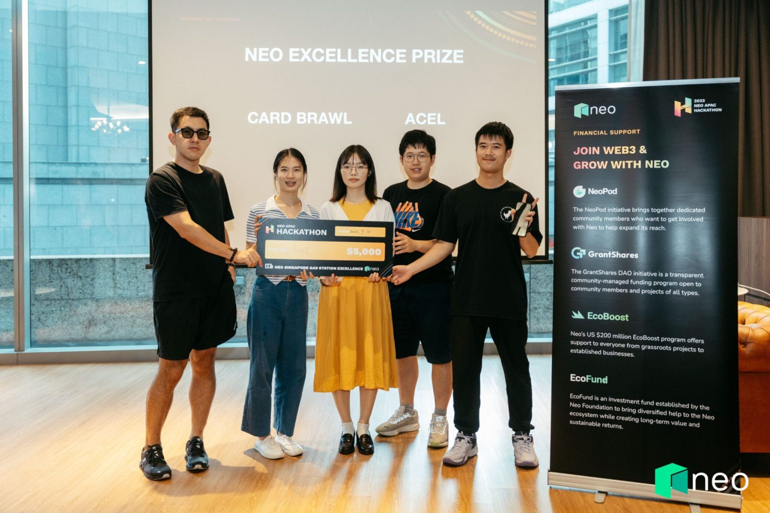 Five teams receive awards at Singapore GAS Station, the final stop ahead of the grand finale in Hong Kong