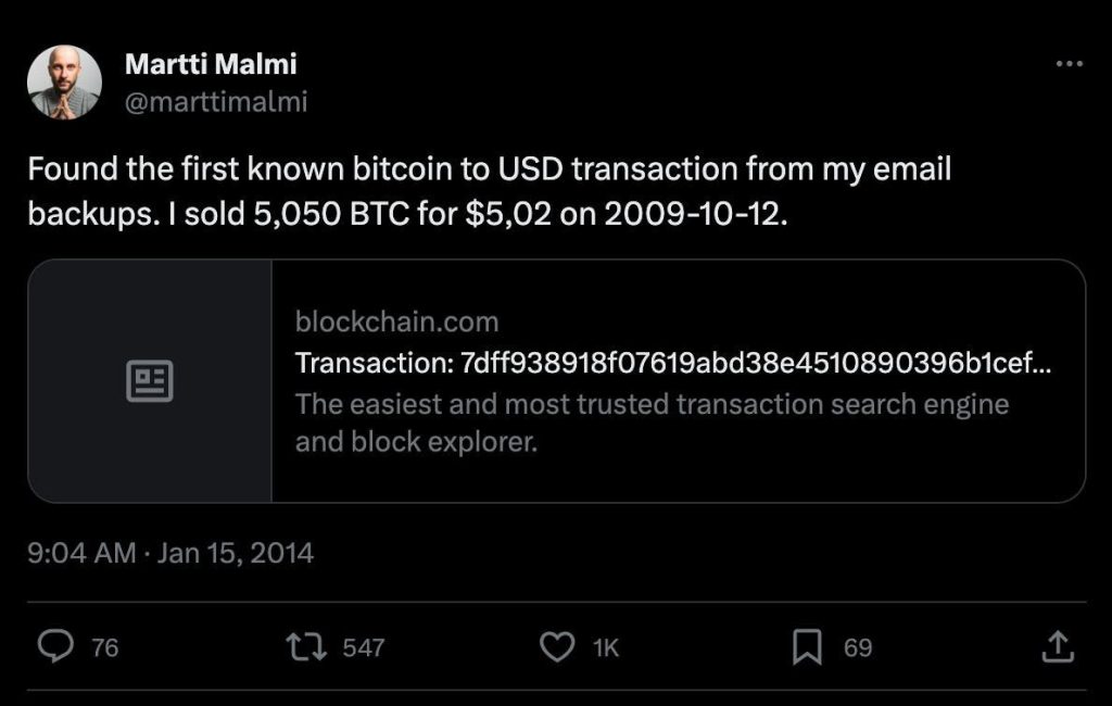 We ran the numbers…BTC has increased 34,126,864X since 2009!