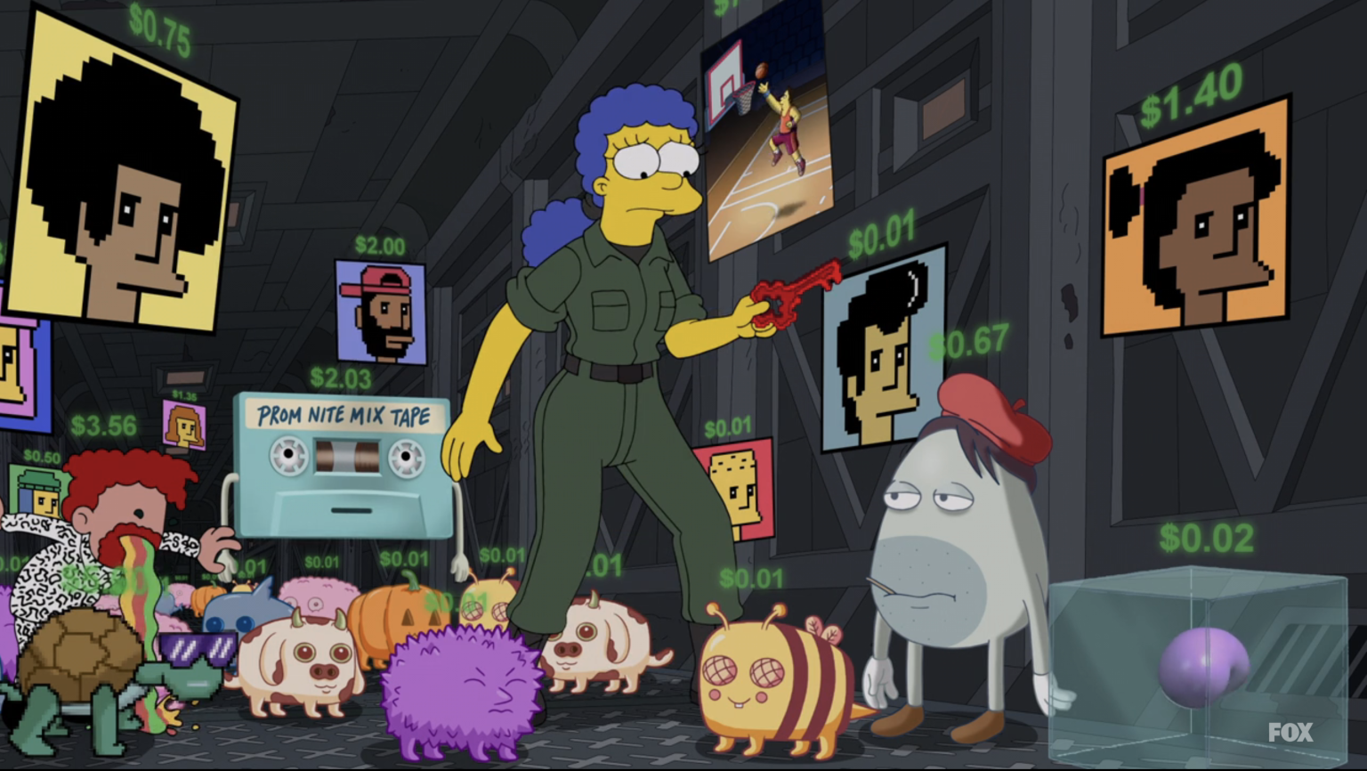 The Best NFT Gags and References From the Viral ‘Simpsons’ Episode