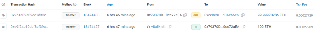 Vitalik Buterin transfers ETH to Coinbase again – why?