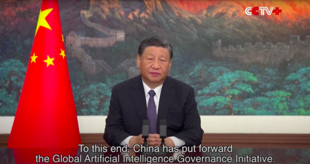 Chinese president calls for unity on AI challenges and cyber development