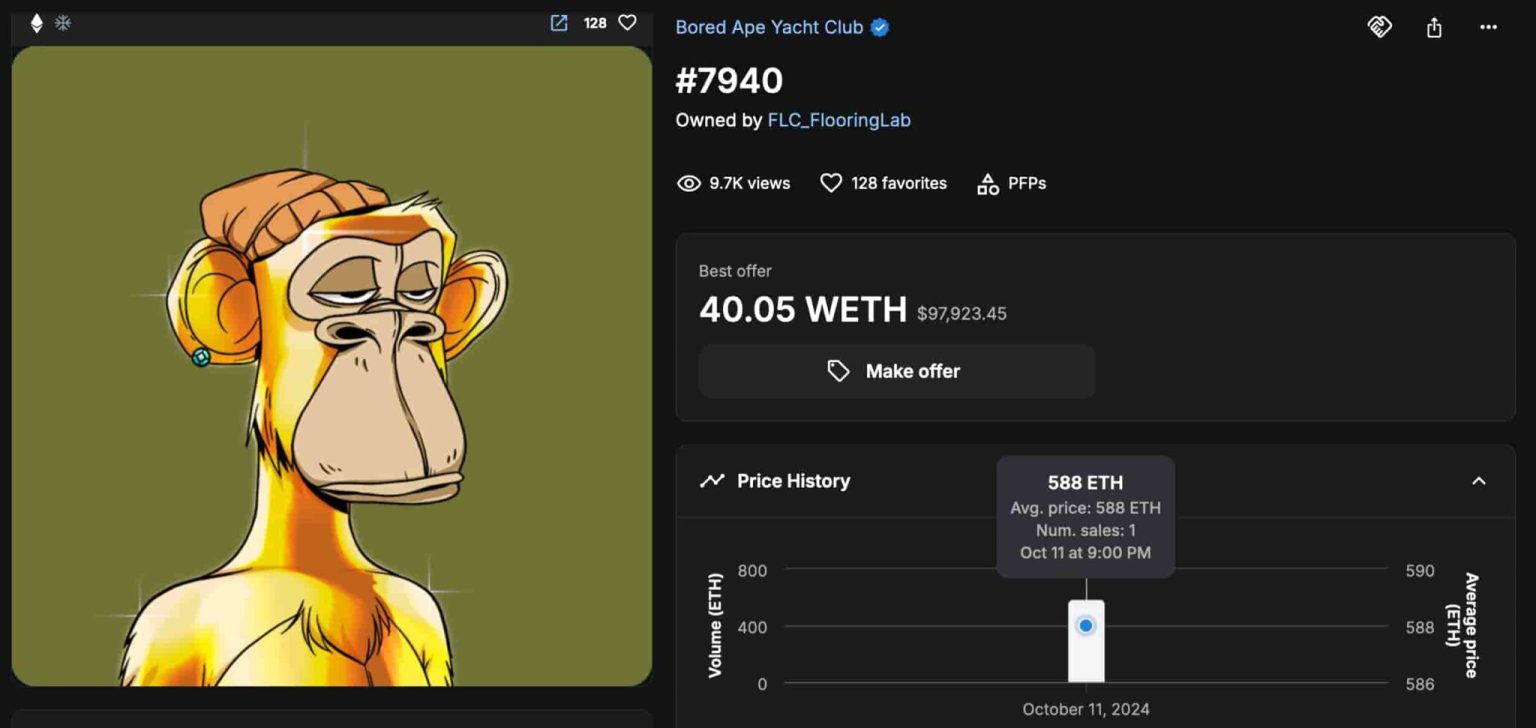 Someone just paid $1.4 million for a golden BAYC NFT – Here’s why