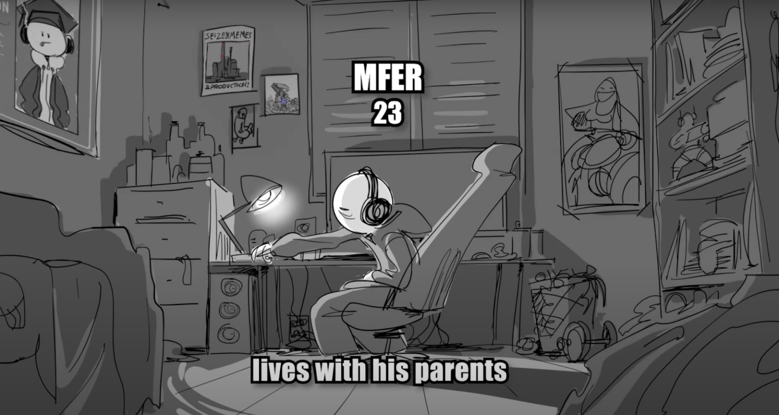 Degen Ethereum NFT collection Mfers gets an animated short