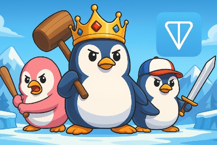 Pudgy Penguins launches Pengu Clash on the TON blockchain