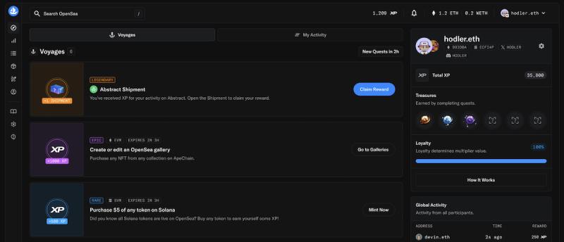 OpenSea Ends Beta, Launches OS2 with Multi-Chain Support, XP Rewards & SEA Token