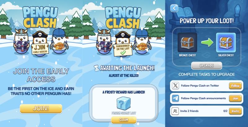 Pudgy Penguins Launches’ Pengu Clash’—A Telegram-Based Web3 Game