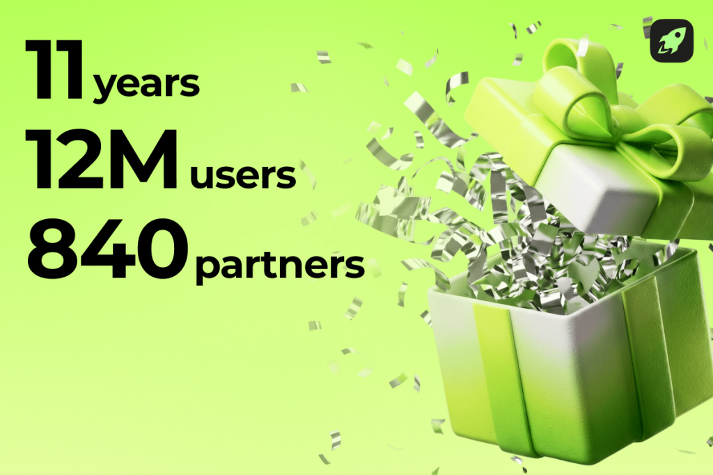 Changelly Turns 11 with 12 Million Users and a Growing Partner Network