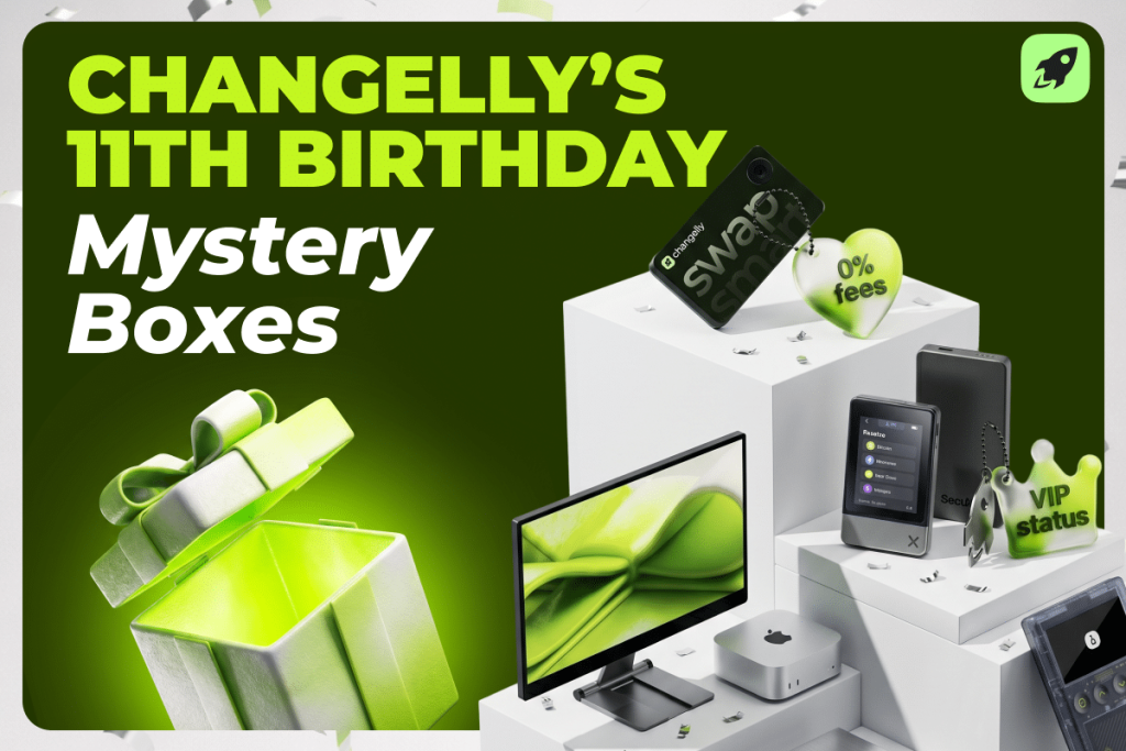 Changelly’s Birthday Mystery Boxes Are Live. Open Yours Now